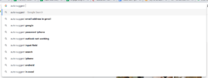 auto suggest keywords